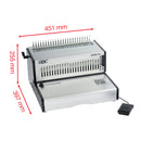 GBC CombBind CB30E Pro Electric Heavy Duty Comb Binding Machine, 4410045