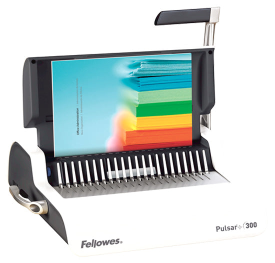 Fellowes Pulsar+ 300 Small Office Manual Comb Binding Machine