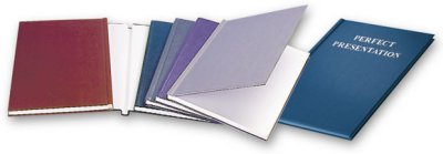 Thermal Binding Covers, A4 Hardback, All Colours, All Capacities Up To 150 Sheets - Pack 10