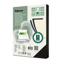 Fellowes RESPONSIBLY SOURCED A4 Black Leathergrain 250gsm Binding Covers, Pack 100