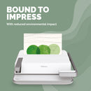Fellowes RESPONSIBLY SOURCED A4 Black Leathergrain 250gsm Binding Covers, Pack 100