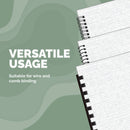 Fellowes RECYCLED CONTENT A4 Clear 150 micron PVC Binding Covers, Pack 100