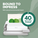 Fellowes RECYCLED CONTENT A3 Clear 200 micron PVC Binding Covers, Pack 100