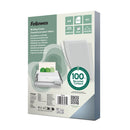 Fellowes RECYCLED CONTENT A4 Clear 200 micron PET Binding Covers, Pack 100