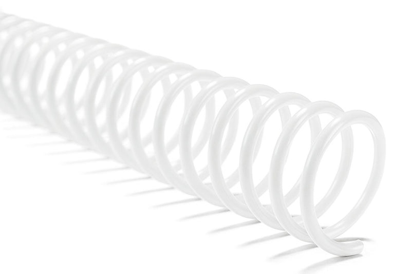 A4 Binding Coils - 12mm 90 Sheet - All Colours - Pack 200 - 4:1 Pitch