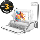 Fellowes Lyra 3-In-1 Office Manual Comb Binding Machine / Hole Punch / Stapler