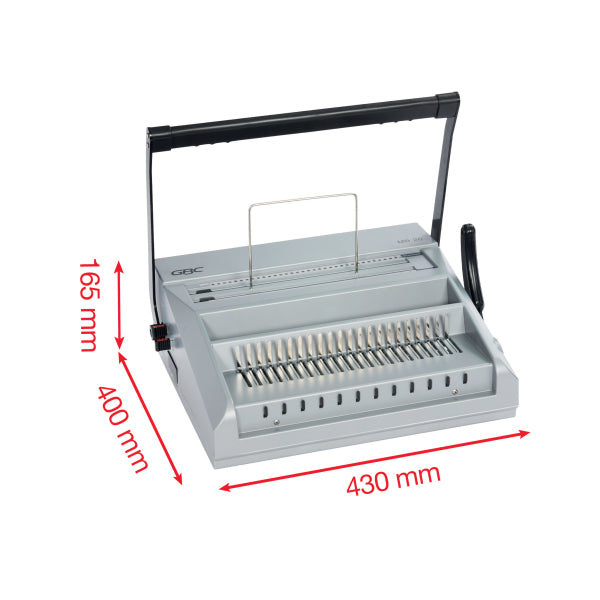 GBC Multibind MB20 Heavy Duty Manual A4 & A5 Comb & Wire Binding Machine, 4410039