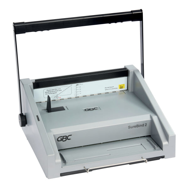 GBC Surebind 2 Heavy Duty Manual Strip Binding Machine - 500 Sheet Capacity - 10-Prong, 4410040