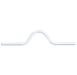 57mm White Calendar Hooks / Hangers, Pack 100