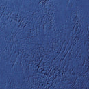 GBC High Quality A4 LeatherGrain Binding Covers, ROYAL BLUE,  Pack 100