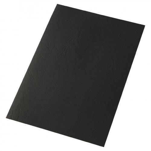 A5 Black Leathergrain Binding Covers, Pack 100
