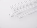 Renz Premium Quality 25.4mm 220 Sheet (No. 16) A5 2:1, 16 Loop Binding Wires, White, Pack 25